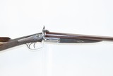 RARE Antique J.D. DOUGALL 14 Bore PINFIRE SxS Double Barrel HAMMER Shotgun
1860 Patent “LOCK-FAST” Slide-and-Tilt SIDELEVER - 17 of 23