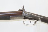 RARE Antique J.D. DOUGALL 14 Bore PINFIRE SxS Double Barrel HAMMER Shotgun
1860 Patent “LOCK-FAST” Slide-and-Tilt SIDELEVER - 5 of 23
