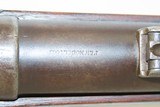 Antique SHARPS New Model 1863 .50-70 GOVT. CARTRIDGE CONVERSION SR Carbine
CIVIL WAR / WILD WEST U.S. CONTRACT Saddle Ring Carbine - 11 of 22
