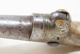 ENGRAVED Antique MOORE’S PATENT FIREARMS Co. Number 1 .41 Caliber DERINGERScarce, Fine & Beautifully Engraved CIVIL WAR Era Pistol - 11 of 16