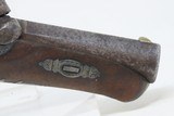 ENGRAVED Antique HENRY DERINGER c1850s .41 CALIBER Percussion Pistol LINCOLN Henry Deringer’s Famous Pocket Pistol with SILVER BANDS! - 5 of 17
