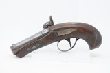 ENGRAVED Antique HENRY DERINGER c1850s .41 CALIBER Percussion Pistol LINCOLN Henry Deringer’s Famous Pocket Pistol with SILVER BANDS! - 14 of 17
