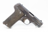 World War I FRENCH ARMY Spanish AZANZA Y ARRIZABALAGA Model 1916 Pistol C&R .32 ACP Caliber w/ LEATHER HOLSTER and EXTRA MAG - 17 of 20