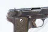 World War I FRENCH ARMY Spanish AZANZA Y ARRIZABALAGA Model 1916 Pistol C&R .32 ACP Caliber w/ LEATHER HOLSTER and EXTRA MAG - 19 of 20