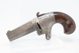 c1860s Scarce ENGRAVED Antique Moore’s Patent National Arms NO. 2 DERINGER
Handsome Little Hideout Pocket Gun - 2 of 16