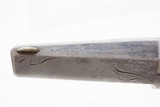 c1860s Scarce ENGRAVED Antique Moore’s Patent National Arms NO. 2 DERINGER
Handsome Little Hideout Pocket Gun - 8 of 16