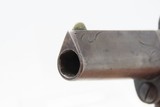 c1860s Scarce ENGRAVED Antique Moore’s Patent National Arms NO. 2 DERINGER
Handsome Little Hideout Pocket Gun - 9 of 16