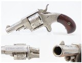 Engraved FOREHAND & WADSWORTH Antique “SWAMP ANGEL” .41 Caliber RF REVOLVER c1880 Spur Trigger Conceal Carry Revolver - 1 of 16