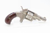 Engraved FOREHAND & WADSWORTH Antique “SWAMP ANGEL” .41 Caliber RF REVOLVER c1880 Spur Trigger Conceal Carry Revolver - 13 of 16