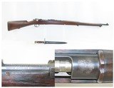 DWM CHILEAN Contract M1895 MAUSER Bolt Action Military/Infantry Rifle C&R 7 Produced in BERLIN, GERMANY with BAYONET & SHEATH - 1 of 25
