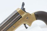 Antique CIVIL WAR Era C. SHARPS Model 2A .30 Caliber RF PEPPERBOX Revolver
4 Shot SELF DEFENSE Pocket Gun - 4 of 18