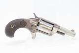 Antique 5-Shot COLT NEW LINE .32 Caliber CF ETCHED PANEL POCKET Revolver
WILD WEST Conceal & Carry Made in 1884 - 14 of 17