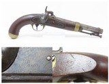 1851 HENRY ASTON US Contract Model 1842 DRAGOON .54 Cal. Smoothbore Pistol1851 Dated Percussion U.S. Military Contract Pistol - 1 of 21