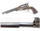 SCARCE Antique CIVIL WAR Remington Beals .36 Cal. NAVY Percussion REVOLVER
EARLY 1860s SINGLE ACTION NAVY Revolver