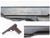 OCCUPATION Marked FABRIQUE NATIONALE Model 1922 7.65mm BELGIAN C&R PistolThird Reich EAGLE/WaA140 / EAGLE/Swastika Markings - 1 of 20