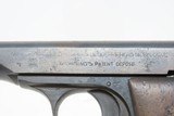 OCCUPATION Marked FABRIQUE NATIONALE Model 1922 7.65mm BELGIAN C&R PistolThird Reich EAGLE/WaA140 / EAGLE/Swastika Markings - 6 of 20