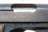 OCCUPATION Marked FABRIQUE NATIONALE Model 1922 7.65mm BELGIAN C&R PistolThird Reich EAGLE/WaA140 / EAGLE/Swastika Markings - 16 of 20