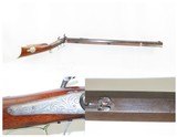 Antique L.L. HEPBURN New York Percussion .40 Caliber TARGET Rifle ENGRAVEDFine, Rare, Desirable American Gunsmith and Marksman
