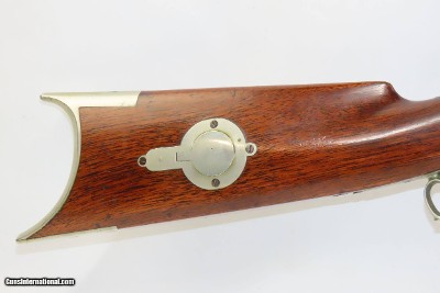 Antique L.L. HEPBURN New York Percussion .40 Caliber TARGET Rifle ENGRAVEDFine, Rare, Desirable American Gunsmith and Marksman - Image 3 of 19