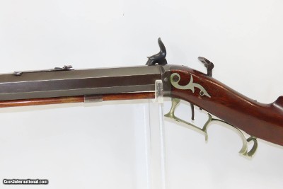 Antique L.L. HEPBURN New York Percussion .40 Caliber TARGET Rifle ENGRAVEDFine, Rare, Desirable American Gunsmith and Marksman - Image 12 of 19