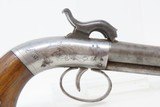 Antique ALLEN & THURBER Double Barrel SxS SINGLE TRIGGER Percussion PistolRARE 1 of Less Than 1000 Made! - 17 of 18