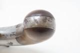 Antique ALLEN & THURBER Double Barrel SxS SINGLE TRIGGER Percussion PistolRARE 1 of Less Than 1000 Made! - 12 of 18