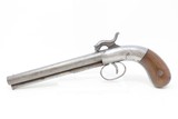 Antique ALLEN & THURBER Double Barrel SxS SINGLE TRIGGER Percussion PistolRARE 1 of Less Than 1000 Made! - 2 of 18