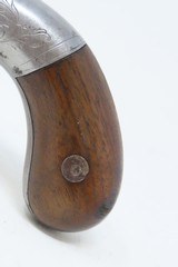 Antique ALLEN & THURBER Double Barrel SxS SINGLE TRIGGER Percussion PistolRARE 1 of Less Than 1000 Made! - 3 of 18