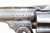 SMITH & WESSON 4th Model .38 Caliber DOUBLE ACTION Top Break Revolver C&RSmith & Wesson’s Double Action Concealed Carry - 10 of 20