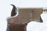 Engraved REMINGTON Antique SAW HANDLE Vest Pocket .22 Cal. Rimfire DERINGER SCARCE 1 of 17,000 Made During Production Run! - 15 of 16