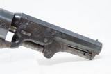 c1868 mfr. Antique COLT Model 1849 POCKET .31 PERCUSSION Revolver ENGRAVED
Handy Sidearm from the Post-Civil War Period - 16 of 18
