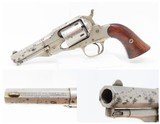 Antique REMINGTON “Improved” NEW MODEL POLICE .38 Cal. CONVERSION Revolver Factory Converted to .38 Rimfire Cartridge! - 1 of 16
