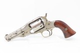Antique REMINGTON “Improved” NEW MODEL POLICE .38 Cal. CONVERSION Revolver Factory Converted to .38 Rimfire Cartridge! - 2 of 16
