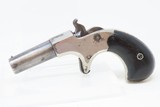 Antique REMINGTON-ELLIOT “Mississippi” .41 Caliber Rimfire DERINGER Pistol1 of < 10,000; Nicknamed for RIVERBOAT GAMBLERS - 2 of 16