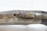 Antique BRASS FRAME Merrimack Arms Spur Trigger .41 RF SOUTHERNER DeringerSingle Shot Self Defense Spur Trigger Pistol - 8 of 19