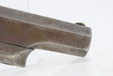 Antique BRASS FRAME Merrimack Arms Spur Trigger .41 RF SOUTHERNER DeringerSingle Shot Self Defense Spur Trigger Pistol - 19 of 19