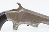 Antique BRASS FRAME Merrimack Arms Spur Trigger .41 RF SOUTHERNER DeringerSingle Shot Self Defense Spur Trigger Pistol - 18 of 19