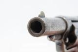 BRITISH PROOFED Antique COLT NEW LINE .32 Caliber RF SPUR TRIGGER RevolverWILD WEST Potent Conceal & Carry Hideout Gun - 10 of 17