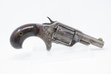 BRITISH PROOFED Antique COLT NEW LINE .32 Caliber RF SPUR TRIGGER RevolverWILD WEST Potent Conceal & Carry Hideout Gun - 14 of 17