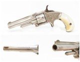 Rare ENGRAVED Antique MARLIN XXX Standard 1872 .32 Cal. RF POCKET RevolverFANCY WILD WEST Pocket Revolver - 1 of 18