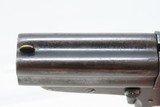 Antique CIVIL WAR Era SHARPS Model 3 .32 Caliber Rimfire PEPPERBOX Revolver 4 Shot Self Defense Pocket Gun - 8 of 17