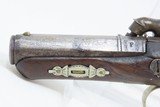 ENGRAVED Antique HENRY DERINGER c. 1850s .44 CALIBER Percussion Pistol Famous POCKET Pistol that Assassinated LINCOLN - 17 of 17