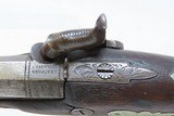 ENGRAVED Antique HENRY DERINGER c. 1850s .44 CALIBER Percussion Pistol Famous POCKET Pistol that Assassinated LINCOLN - 9 of 17
