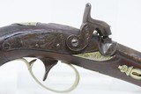 ENGRAVED Antique HENRY DERINGER c. 1850s .44 CALIBER Percussion Pistol Famous POCKET Pistol that Assassinated LINCOLN - 4 of 17