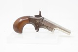 Antique .22 Caliber Nickel DERINGER Style Pistol with Walnut Grips “The Standard ‘Fourth of July’ pistol of the Country” - 13 of 16