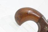 Antique .22 Caliber Nickel DERINGER Style Pistol with Walnut Grips “The Standard ‘Fourth of July’ pistol of the Country” - 14 of 16