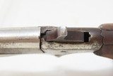 Antique .22 Caliber Nickel DERINGER Style Pistol with Walnut Grips “The Standard ‘Fourth of July’ pistol of the Country” - 7 of 16