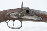 Antique FRENCH Percussion .70 Caliber FIGHTING Pistol European Martial 1800 Early-1800s Officer’s Pistol - 4 of 16