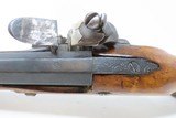 Antique LIEGE Proofed DUTCH/BELGIAN .75 Cal. FLINTLOCK MAN-STOPPER PistolSelf-Defense Pistol Made Circa the 1820/30s in Liege - 8 of 18