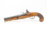 Antique LIEGE Proofed DUTCH/BELGIAN .75 Cal. FLINTLOCK MAN-STOPPER PistolSelf-Defense Pistol Made Circa the 1820/30s in Liege - 15 of 18